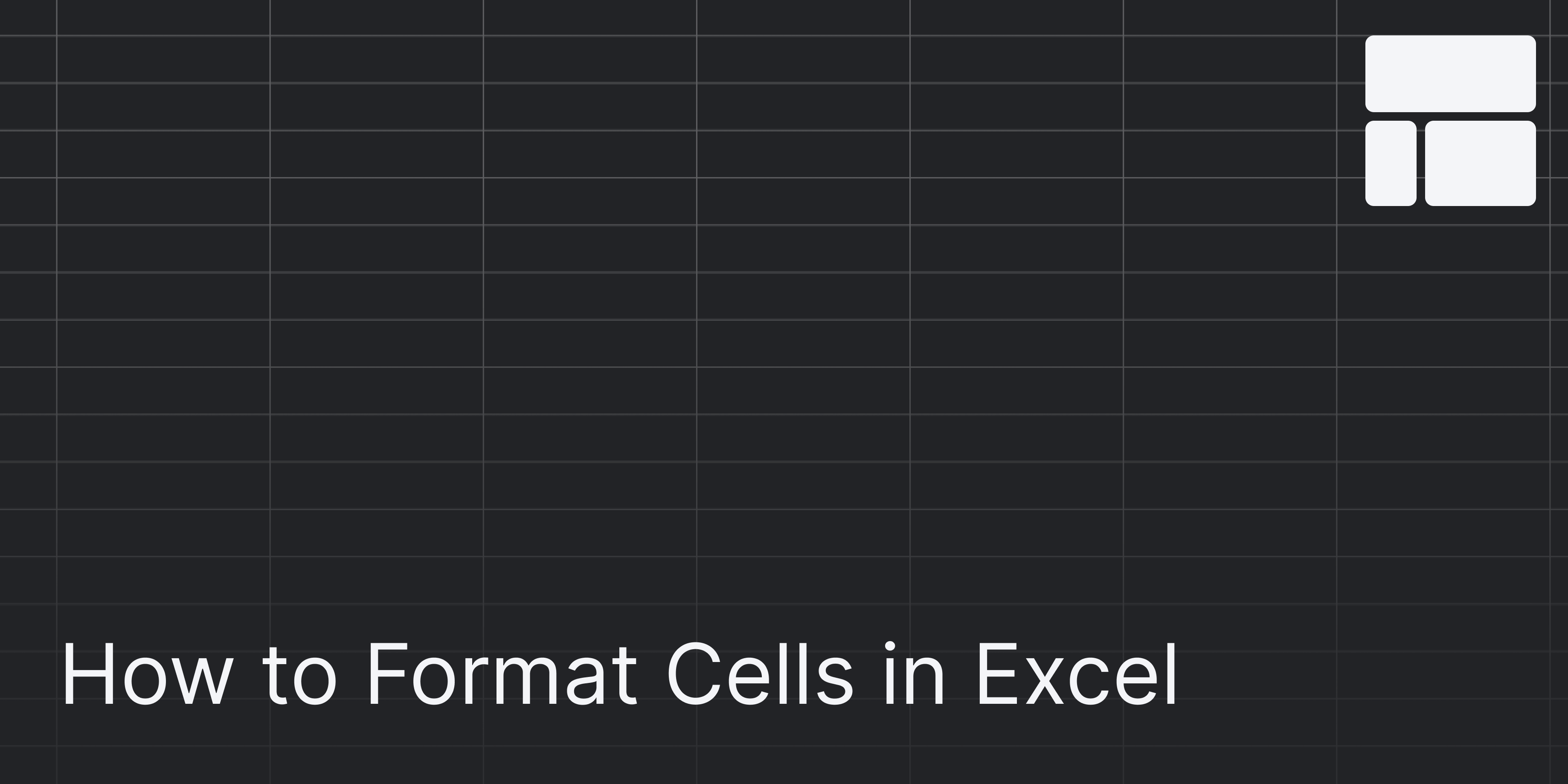 Cover Image for How to Format Cells in Excel (if only Mac had this feature...)